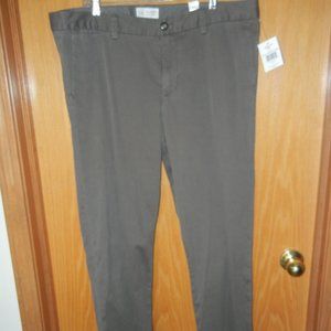 NEW! NWT Wm Sz 16 Trouser Pants Flat Front Stretch Hi Waist Mom Belted G & M